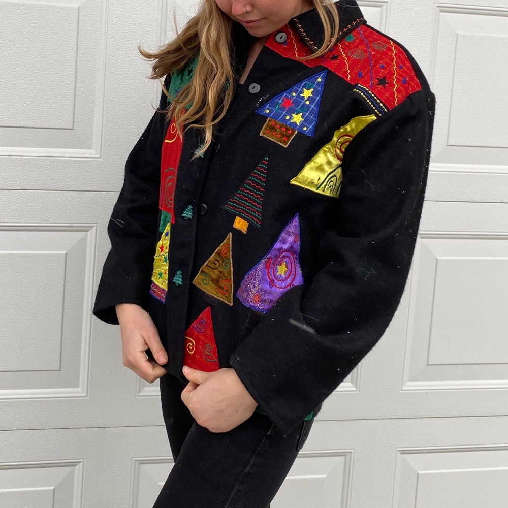 funky christmas jacket - Picture 3 of 4
